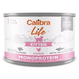 Calibra Cat Life Kitten Chicken 200 g - Mokra karma dla kotów - miniaturka - grafika 1