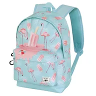 Plecaki - Oh My Pop! Ice Flamingo -Plecak HS FAN 2.2, Turkusowy, 31 x 44 cm, Pojemność 24 L - miniaturka - grafika 1