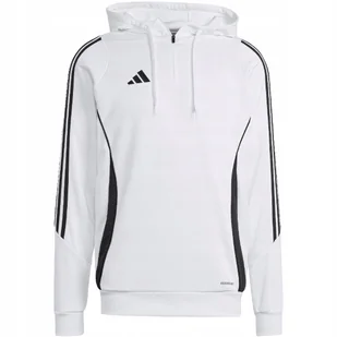 Bluza męska adidas Tiro 24 Training Hooded biała IR9399 M - Bluzy męskie - miniaturka - grafika 1