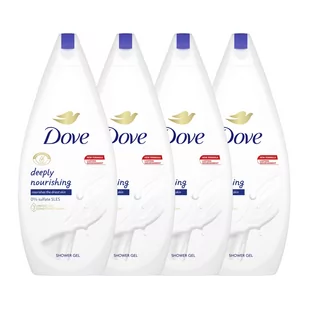 Dove Deeply Nour żel pod prysznic 4x720ml - Kosmetyki do kąpieli - miniaturka - grafika 1