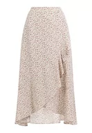 Spódnice - DreiMaster spódnica midi damska 37224879, Beżowy, wielokolorowy, M - miniaturka - grafika 1