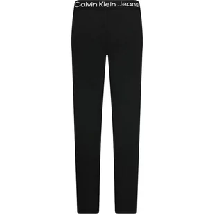 CALVIN KLEIN JEANS Legginsy | Slim Fit - Spodnie sportowe damskie - miniaturka - grafika 1