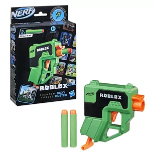 Hasbro, Nerf Roblox, Wyrzutnia Phantom Forces Boxy Buster, F2496 - Zabawki militarne - miniaturka - grafika 1