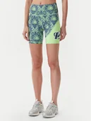 Spodenki damskie - Puma Kolarki Lace Em Up 630452 Zielony Slim Fit - miniaturka - grafika 1