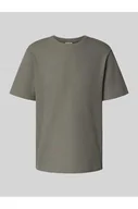 Koszulki męskie - T-shirt o kroju regular fit ze wzorem waflowym - Only & Sons - miniaturka - grafika 1