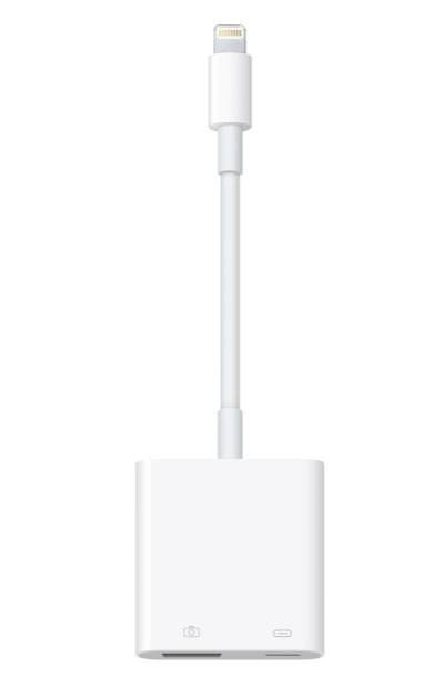 PRZEJŚCIÓWKA ADAPTER ZE ZŁĄCZA LIGHTNING NA ZŁĄCZE USB 3.0 APARATU
