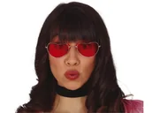 Gadżety na imprezę - Okulary w stylu hippie Serduszka - 1 szt. - miniaturka - grafika 1