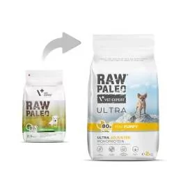 Vetexpert Raw Paleo Ultra Turkey Puppy Mini 2 kg - Sucha karma dla psów - miniaturka - grafika 2