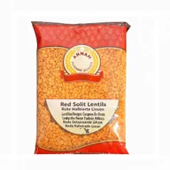 Ziarna i nasiona roślin strączkowych - Soczewica czerwona łuskana Annam Red Split Lentils 2 kg - szybkie gotowanie - miniaturka - grafika 1