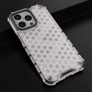 Honeycomb etui pancerny pokrowiec z żelową ramką iPhone 13 Pro przezroczysty - Etui i futerały do telefonów - miniaturka - grafika 14