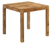 Stoły - Brązowy mały stół z drewna mango C4-S43 - miniaturka - grafika 1