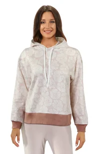 Bluza sportowa z kapturem kangurka mono sesto senso-s - Bluzy damskie - miniaturka - grafika 1