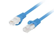 Patchcordy - Patchcord lanberg utp kat.6 15m lszh cu fluke passed niebieski - miniaturka - grafika 1