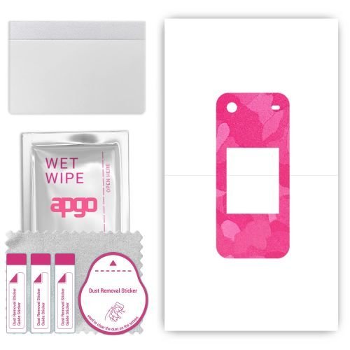 folia naklejka skórka strukturalna na TYŁ do Nokia 2780 Flip - Moro Camo Różowy - apgo SKINS