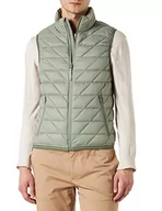 Garnitury - s.Oliver Męska kamizelka outdoorowa, zielony, 3XL - miniaturka - grafika 1