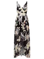 Sukienki - ApartFashion Sukienka damska, Czarno-wielokolorowy., 40 - miniaturka - grafika 1