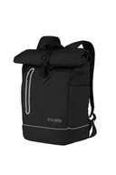 Plecaki - Travelite Unisex Basics Roll-up plecak, plandeka na rower (1 opakowanie), czarny, 48 cm, Casual - miniaturka - grafika 1