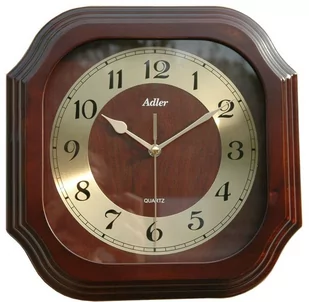 Zegar ścienny drewniany kwarcowy Adler 21149 - Zegary - miniaturka - grafika 1