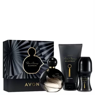 Avon Zestaw upominkowy do pielęgnacji ciała Far Away Glamour - Zestawy kosmetyków damskich - miniaturka - grafika 1