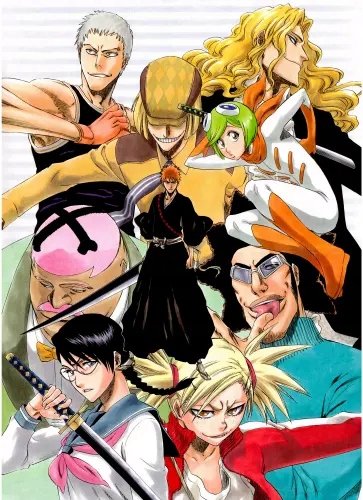 Plakat Anime Manga Bleach blh_080 A2 (custom)