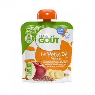 Good Gout BIO Jabłkowe śniadanie, 70 g - Desery dla dzieci - miniaturka - grafika 1
