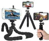 Selfie stick - Elastyczny Giętki Uchwyt Na Telefon Smartfon Aparat Selfie Statyw Tripod - miniaturka - grafika 1