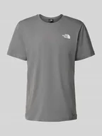Koszulki męskie - T-shirt z nadrukiem z logo - miniaturka - grafika 1