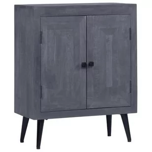 vidaXL Szafka z litego drewna mango, 60 x 30 x 76 cm - Komody - miniaturka - grafika 1