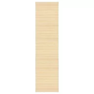 Dywany - vidaXL Mata bambusowa na podłogę, 80 x 300 cm, naturalna - miniaturka - grafika 1