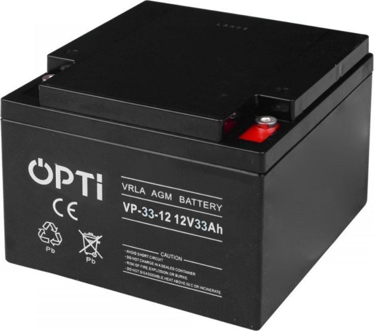 Opti Akumulator AGM 12V 33Ah OPTI 6AKUV033AG