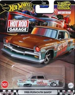 Samochody i pojazdy dla dzieci - 1955 Plymouth Savoy - Boulevard Hot Wheels Premium 1:64 - miniaturka - grafika 1