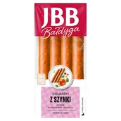Kiełbasa i wędliny - JBB Bałdyga Kiełbaski z szynki 190 g - miniaturka - grafika 1