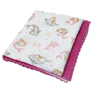 Koce i narzuty dla dzieci - Komplet Kocyk 75x100 cm Minky DLA DZIECI NIEMOWLĄT Kerstin - miniaturka - grafika 1