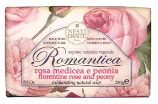 Nesti Dante NESTI DANTE_Romantica Florentine Rose And Peony mydło toaletowe 250g - Mydła - miniaturka - grafika 2