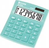 Kalkulatory - Eleven Kalkulator SDC805NRGNEE 8-cyfrowy zielony - miniaturka - grafika 1