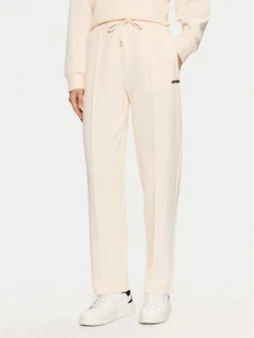 Guess Spodnie materiałowe V5RB01 KCLD1 Écru Regular Fit - Spodnie damskie - miniaturka - grafika 1