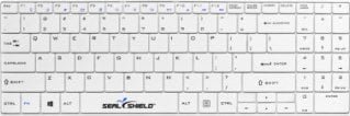 Seal Shield SEAL SHIELD Tastatur Clean Wipe biały SSKSV099DE 18.02.2805