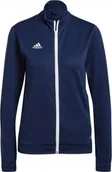 Bluzy damskie - Adidas Bluza damska adidas Entrada 22 Track Jacket granatowa H57528 2XS - miniaturka - grafika 1