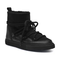 Buty zimowe męskie - INUIKII Skórzane śniegowce z dodatkiem wełny - miniaturka - grafika 1