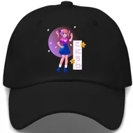 Czapki i chusty sportowe męskie - Czapka Z Daszkiem Dziecięca ANIME GIRL SKIRT Czarny Na Lato Różne Wzory - miniaturka - grafika 1