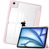 Etui do tabletów - Etui Bizon Case Tab Clear Matt do iPad Air 13" 2024, różowe - miniaturka - grafika 1