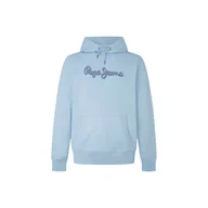 Bluzy męskie - PEPE JEANS BLUZA MĘSKA Z KAPTUREM OCIEPLANA r.XL - miniaturka - grafika 1