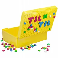 Lunch boxy - Pudełko Śniadaniowe Dla Dzieci Żółte + Klocki - miniaturka - grafika 1