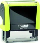 Trodat PIECZĄTKA TRODAT 4913 58X22MM NEON ŻÓŁTY 68835 - Pieczątki - miniaturka - grafika 1