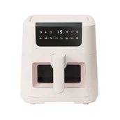 Frytkownice - Olayks Air Fryer 1500 W, 5 l, kość słoniowa - miniaturka - grafika 1