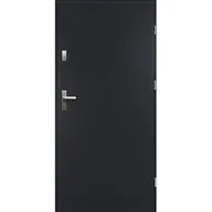 Drzwi zewnętrzne - Drzwi zewnętrzne ARTEMIDA pełne antracyt 80 lewe RADEX - miniaturka - grafika 1