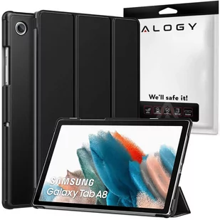 Etui Alogy Book Cover do Samsung Galaxy Tab A8 2021 SM-X200/SM-X205 Czarny - Etui do tabletów - miniaturka - grafika 1