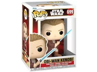 Figurki dla dzieci - Figurka FUNKO POP Star Wars 699 PM 25th - Obi-Wan (Young) - miniaturka - grafika 1