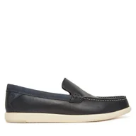 Mokasyny męskie - Mokasyny Clarks Bratton Loafer 26181278 Granatowy - miniaturka - grafika 1