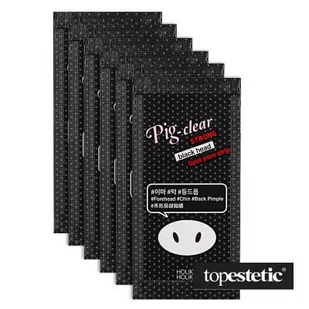 Holika Pig-Clear Blackhead STRONG Plasterek do usuwania zaskórników 1 szt 40833-uniw - Maseczki do twarzy - miniaturka - grafika 1